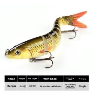 Multi-Section Bionic Loach Lure with Sound Beads - Image 6
