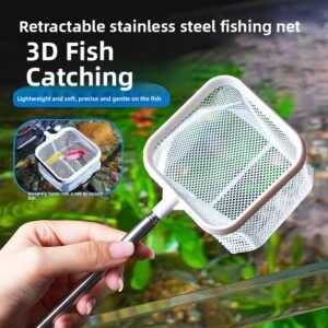 Extendable Handheld Fishing Net for Small Fish - Image 6