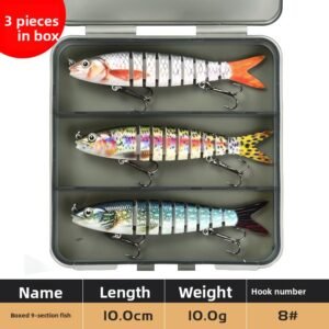 Multi-Section Bionic Loach Lure with Sound Beads - Image 12