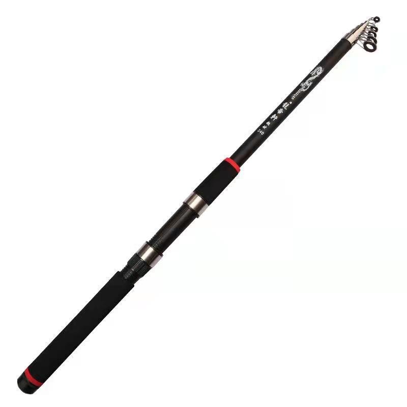 Fiberglass Fishing Rod Set with Reel