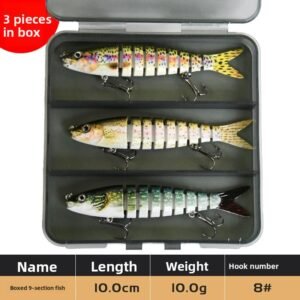 Multi-Section Bionic Loach Lure with Sound Beads - Image 11