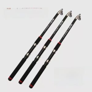 Fiberglass Fishing Rod Set with Reel - Image 4