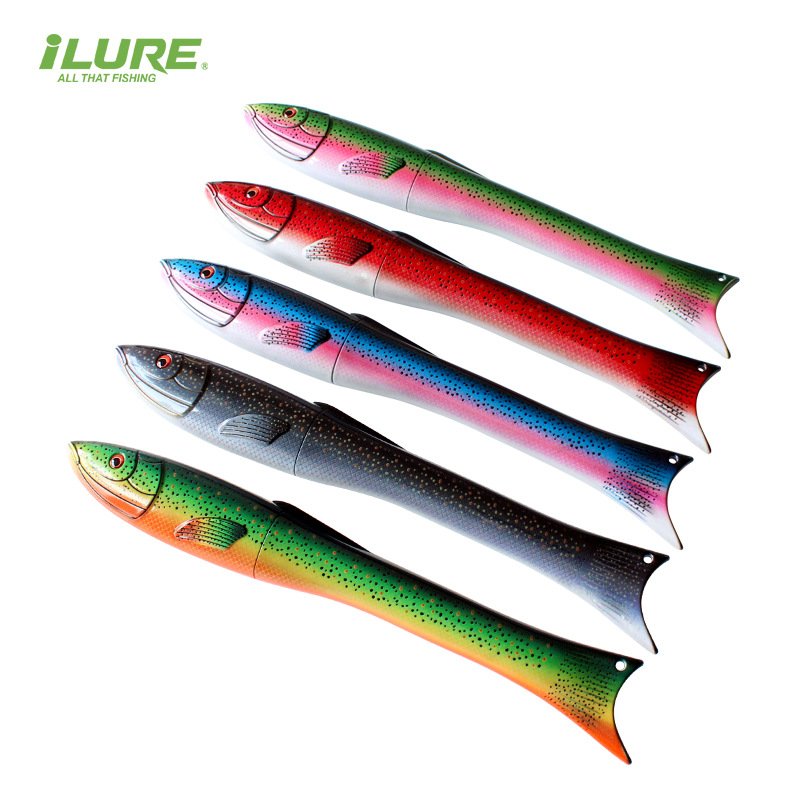 Fish-shaped telescopic rod